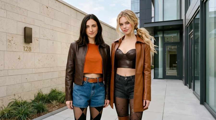 Two Ways to Wear Brown Leather - Image 7